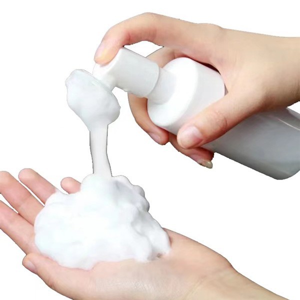 foam bottle with brush